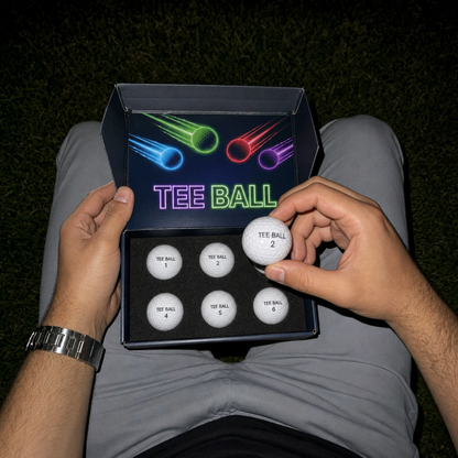 TeeBall™ LED Golf Balls - 6 Pack